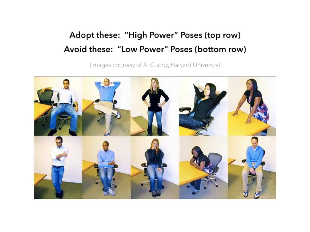 Power stance deals psychology