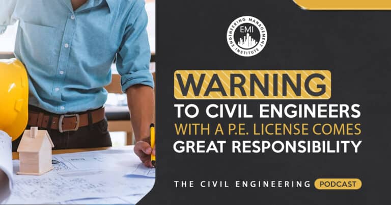 P.E. license