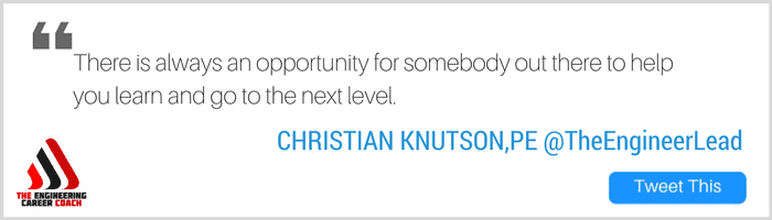 Engineering Career of Success - Christian Knutson Tweet this