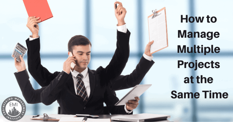 How to manage multiple projects at the same time