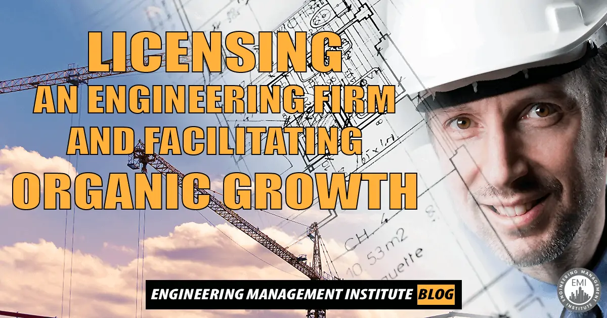 licensing an engineering firm