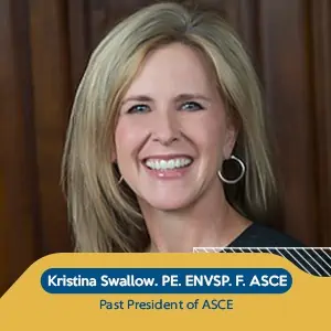 Kristina Swallow. PE. ENVSP. F. ASCE