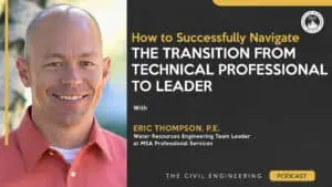 transition from technical professional to leader