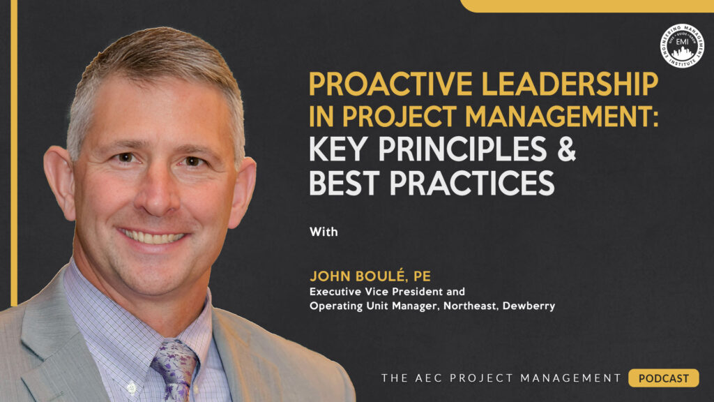 proactive leadership in project management