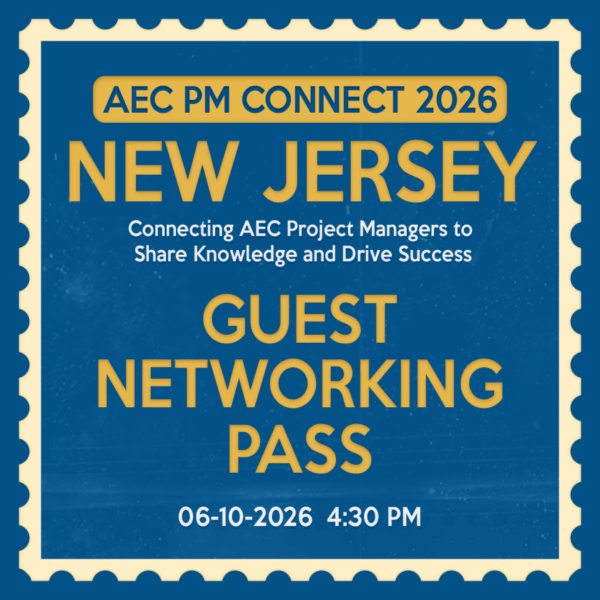 AEC PM Connect 2026 New Jersey - Guest Networking Pass