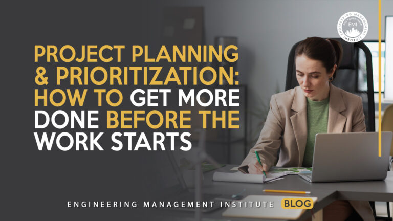 project planning and prioritization
